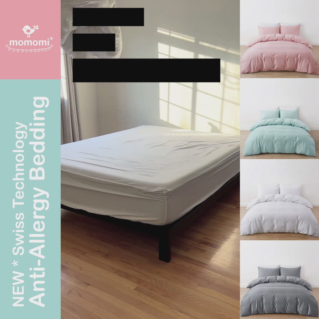 Momomi® Anti-Allergy Bedding (Charcoal)